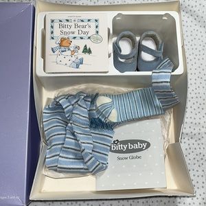 American Girl Bitty Baby Winter Wonderland Set. 2002 retired Incomplete. EUC